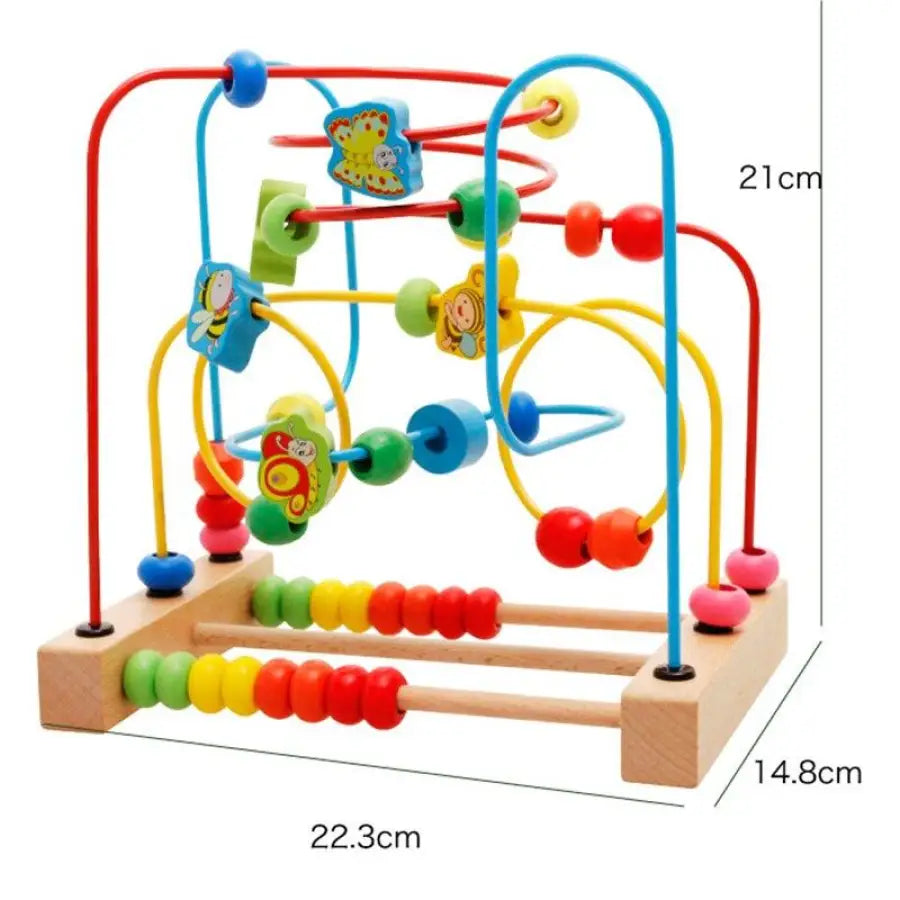 Juguete Montaña Rusa Montessori con Alambres