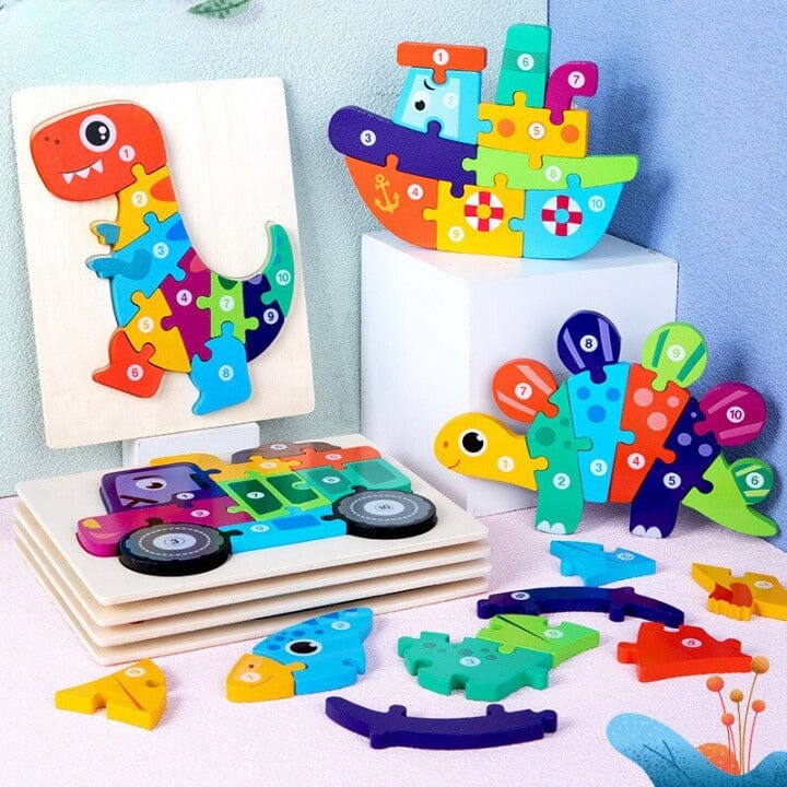 Rompecabezas Interactivo Infantil 3D