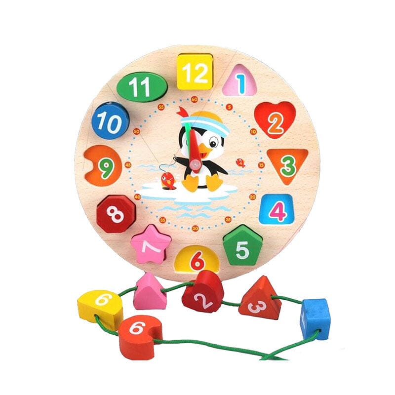 Reloj Montessori con Rompecabezas